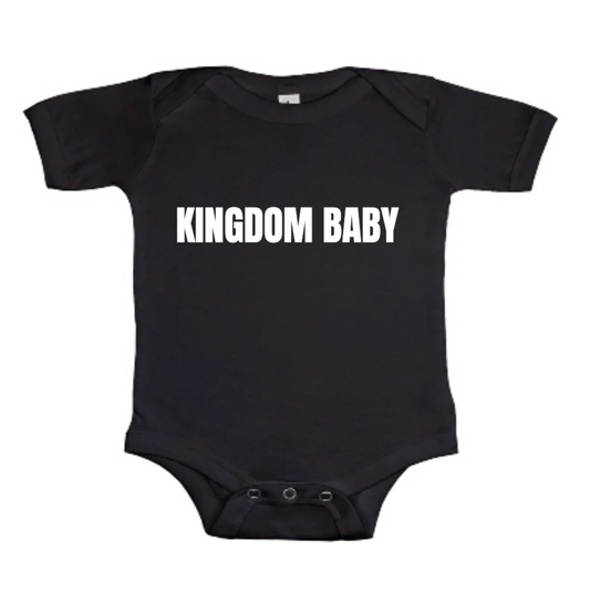 KINGDOM BABY ONESIE