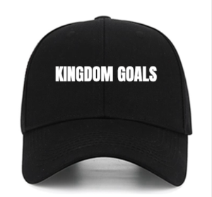 KINGDOM GOALS ADJUSTABLE EMBROIDERED UNISEX CAP